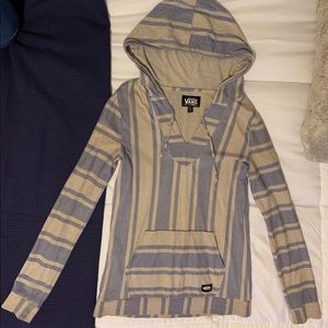 Vans Pullover Poncho Style Sweater